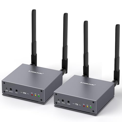 Lemorele CX HDMI ^M@ ő200m 1080P 60Hz  g[h 2ʊg 4䑝݉\ 2.4G&5Gop Wifi A 荂] HDMIGNXe_[ Lbg f/er/Q[/cȂ {ZK