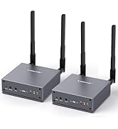 Amazon.co.jp: Lemorele ワイヤレス HDMI 小型送受信機 最大200m