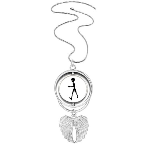Collier avec pendentif ailes d'ange Universe and Spwalking pour votre tenue bohème chic
