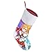 NO Asuna Spada Arte AnimeLuxury Peluche carino modello di stampa set di calze di Natale famiglia camino classico Decorazione Festa di Natale pendente decorazione albero di Natale decorazione