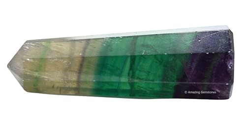 Image of Amazing Gemstone Fluorite Crystal Towers - Natural Healing Crystal Point Obelisk for Reiki Healing and Crystal Grid (2 inch to 3 inch INCH)