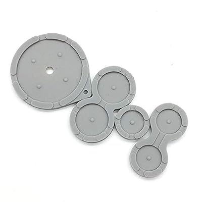 New Silicone Conductive Rubber Pads D-Pad Button for GBA SP (1Set)