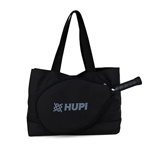 Raqueteira Bolsa para Beach Tennis Hupi Preto, Cor: Preto
