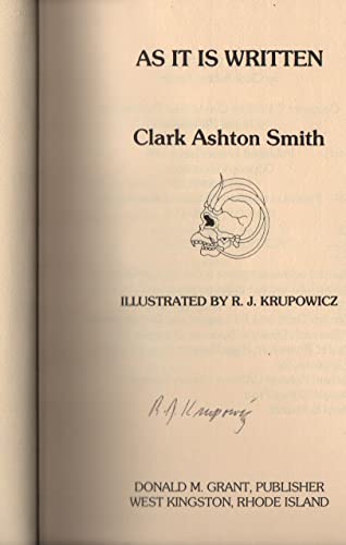 As It Is Written 0937986445 Book Cover