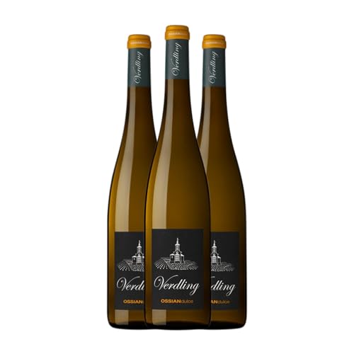 Ossian Verdling Verdejo Vino de la Tierra de Castilla y León 75 cl Vino blanco (Caja de 3 Botellas de 75 cl)