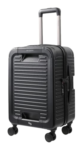 Valise rigide Hedgren Raku Yuno spinner 55 cm au design noir sobre - 2