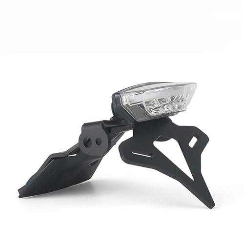 Support de plaque GSX8S Suzuki blanc rigide et stable