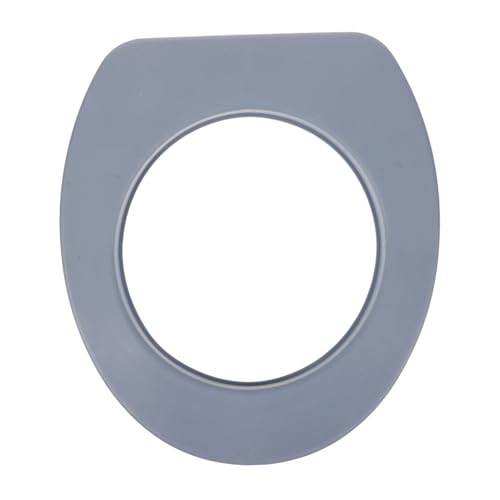 FRCOLOR Washable Padded Toilet Seat Cover Set for Bathroom Round Toilet Seat Pad Washable