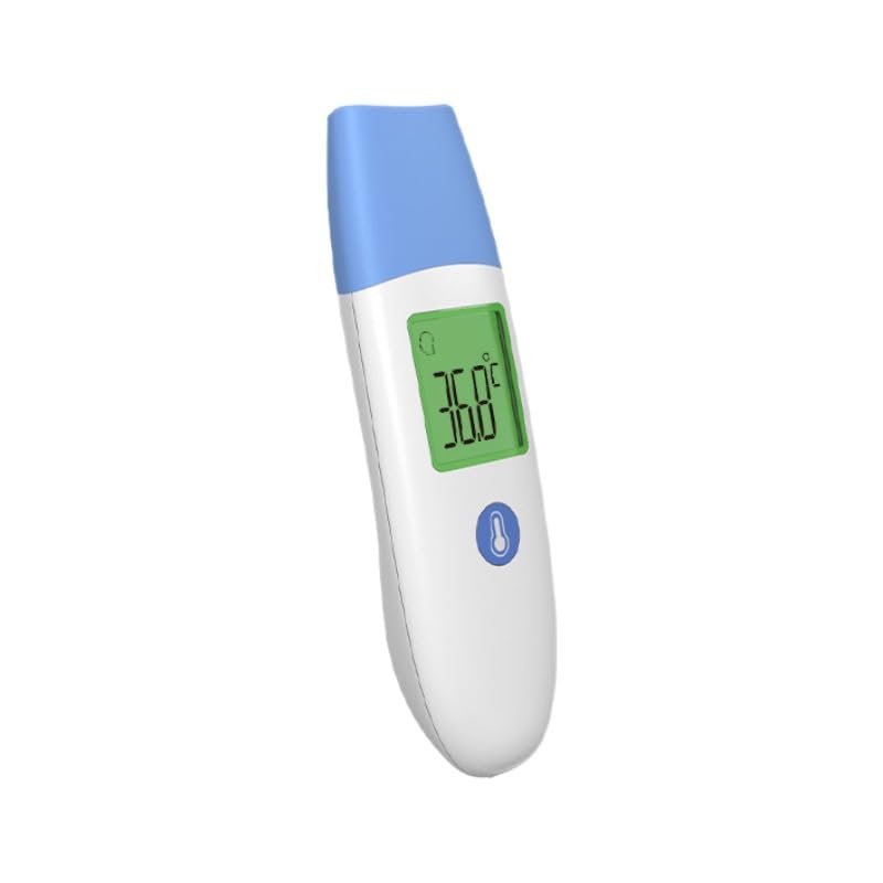 mini Forehead Thermometer for Adults and Baby, LED Display for Home, Thermometer with Fast 1 Second Reading, Rechargeable Thermometer with Fever Alert, Silent Mode