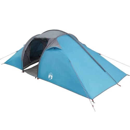 tunnelzelt günstig vidaXL mit Dach mit Speicher Blau 510 x 240 x 156 cm TAFT, Campingzelt, wasserdichtes Material, modernes Design, großes Außenzelt, leicht aufzubauen für Familie, Reisen, Garten Sport & Freizeit Farbe:DT-1 Grey Golden Yellow Matt Tupperware Wurst kaufen - therm-ic-t46-1200-002