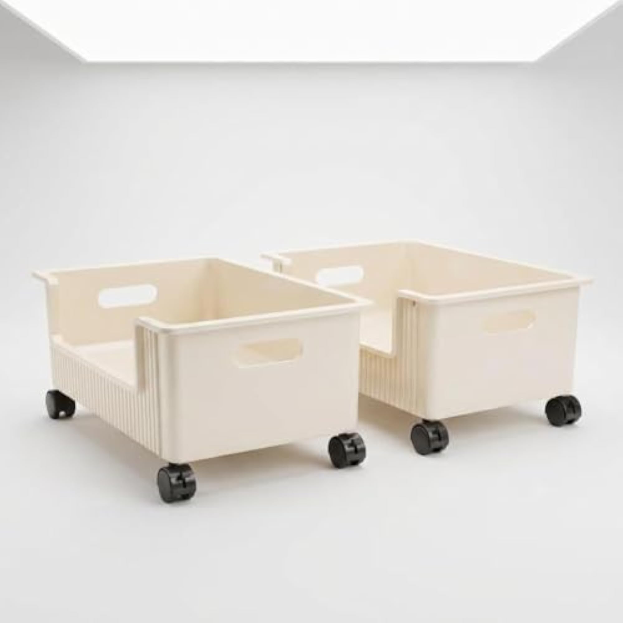 Under-Sink Bathroom Storage Shelf, Movable Laundry Detergent Organiser