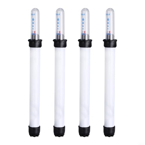 Snowchecking Feuchtigkeitsmesser, Pflanze, Wasserstandsmesser, 4 Stück, Feuchtigkeitsmesser, Pflanze für Pflanzen, Töpfe, Garten, Aquarium, Pflanzgefäße, Zubehör (120#)