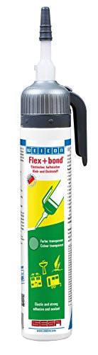Preisvergleich Produktbild WEICON Flex+bond® / Kleb- und Dichtstoff / 200 ml / haftstark / dauerelastisch / transparent