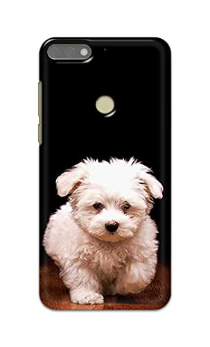 Image of PRINTFIDAA� Printed Hard Back Cover Case for Honor 7C | Huawei Y7 Prime 2018 | Huawei Y7 2018 | Nova 2 Lite Back Cover (Puppy Dog) -2808