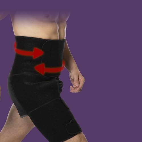 Faja de compresión para muslo ajustable XXL miniatura 4
