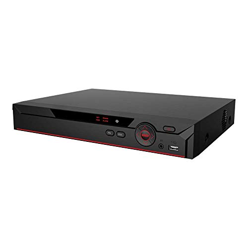 DHTek Intelligent Analytics Security DVR/NVR, 12CH (8 Channel DVR and 4 CH NVR),Support Up to 5MP TVI/AHD/CVI/960H Security Cameras and Up to 6MP IP Network Security Camera (No Hard Drive)