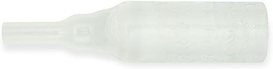 Hollister 97525 InView Silicone Male External Catheter, 100 Pack, 25mm Transparent Catheter Supplies, External Catheter for Men, Latex-Free