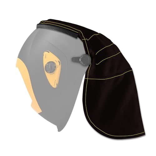 31ly+G521ML. SL500 Welding Helmet Cover, Helmet Extended Cover with Press Fit Seal, Compatible with Lincoln Welding Helmets and Most Competitive Models(Black)