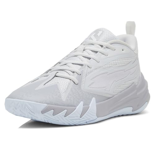 PUMA Mens Scoot Zeros Grey Ice Basketball Sneakers Shoes - Grey - Size 13 M2