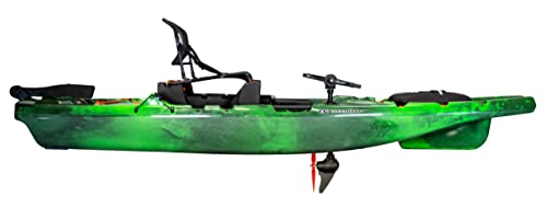Image of Perception Showdown Sit on Top Pedal Drive Fishing Kayak - Fold Away Lawn Chair Seat