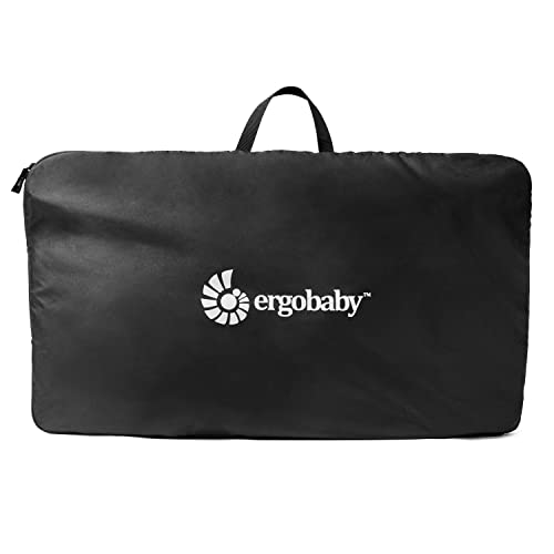 Ergobaby Evolve Bouncer Transporttasche für die Ergobaby 3-in-1 Babywippe Babyschaukel für Neugeborene ab Geburt, Black
