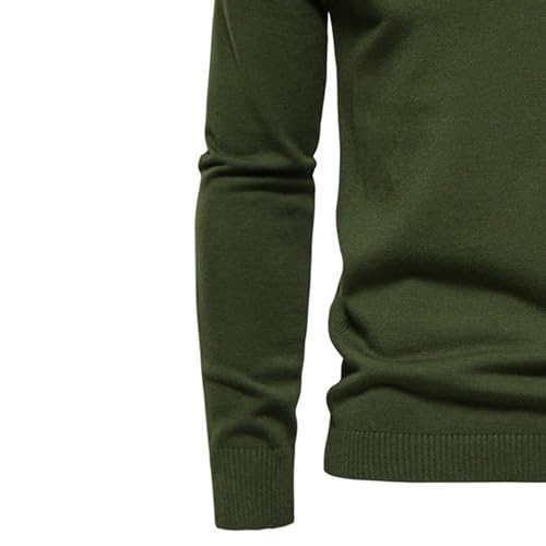 Men's Cotton Pullover Top Crew Neck Slim Fit Sweater Lightweight Blend Knitted Pullovers3