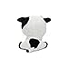Avocatt Black White Cow Plushie - 10 Inches Stuffed Animal Plush Toy - Plushy and Squishy Animal with Soft Fabric and Stuffing - Cute Toy Gift for Boys and Girls