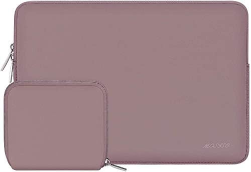 MOSISO Laptop Sleeve Compatible with MacBook Air/Pro Retina, 13-13.3 inch Notebook, Compatible with MacBook Pro 14 inch 2022 2021 M1 Pro/M1 Max A2442, Neoprene Bag Cover with Small Case, Deep Teal