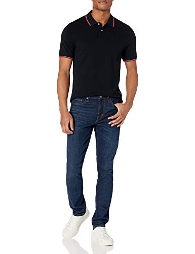 Image of Amazon Essentials Men's Slim-Fit Short-Sleeve Cotton Pique Polo Shirt