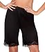 Women's Classic Antistatic Bloomer Pettipant Boxer Slip with Beautiful Lace Edge