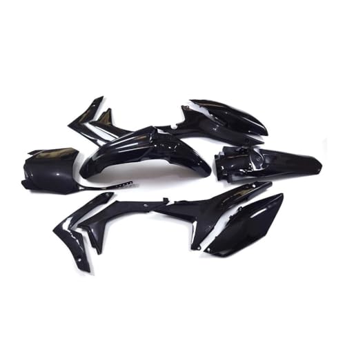 Carénage latéral Moto CRF250R 14-17 - Kit complet carrosserie et garde-boue noir