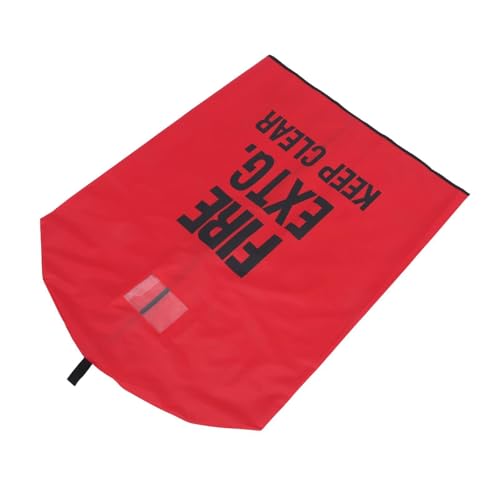 Funda para extintor de 50 kg de alta resistencia con bandas reflectantes para intemperie