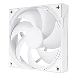 ventilatore JJKKOZVQF TL-H12-X28 Ventola bilanciata ad Alte Prestazioni da 28 mm di Spessore, Motore trifase a Sei Poli, Ventola da Telaio da 12 cm(TL-H12W-X28_Fixed Color)
