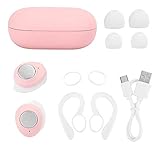 LetCart Auriculares Bluetooth X9 Pro TWS: reducción de Ruido Tres Auriculares inalámbricos de Potencia Real Prueba Deportiva(Rosado)