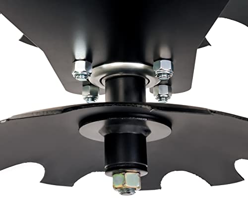 Black Boar Camco Atv/Utv Disc Harrow Implement | Specifically Designed To Thoroughly Break Up Tough Ground | (66001) #TOP4