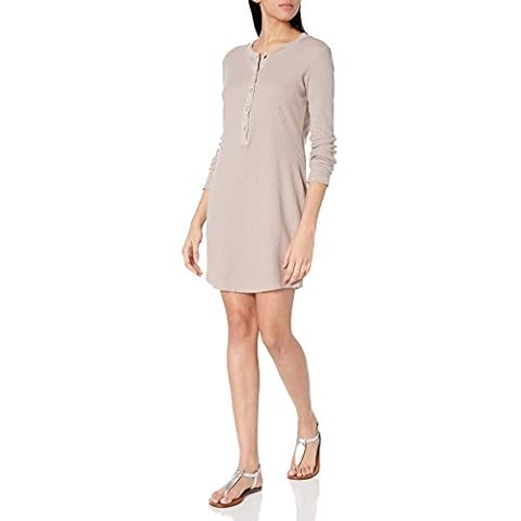 Monrow Women's Acorn Thermal Mix Dress Cover