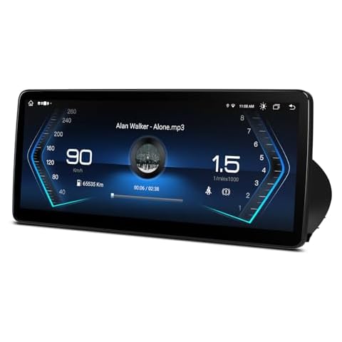 XTRONS 12.3 inch Android Car Stereo with GPS Cover