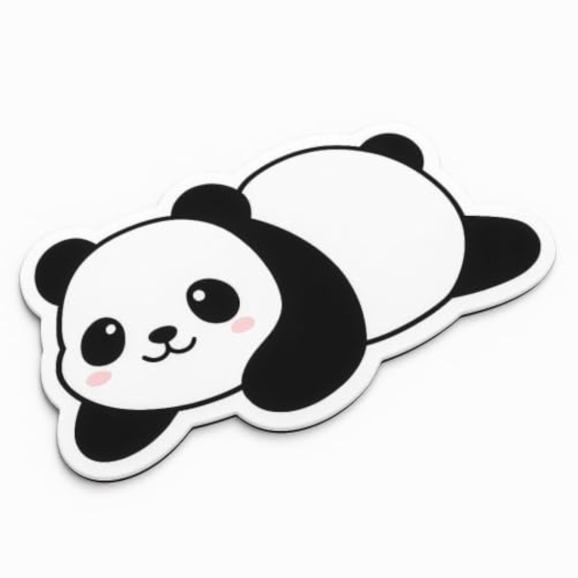 Cute Panda Microfiber Floor Mat for Bedroom and Bathroom