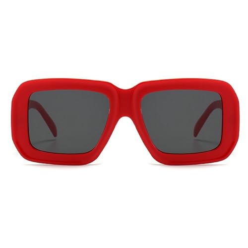 Image of Square Sunglasses For Women Men Trendy Fashion Rectangle Sunglasses Uv Protection Retro Vintage Womens Sunglasses