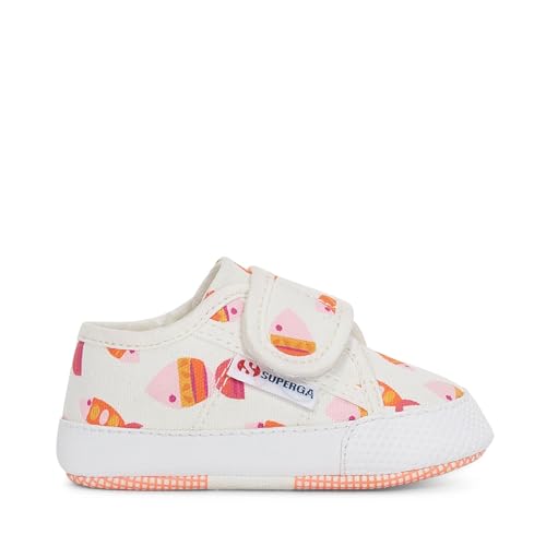 Superga 4006 Baby Strap Candy Fish baskets bleu unisexe pour enfant