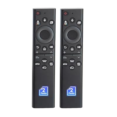 (Pack of 2) BN59-01385A Voice Universal Remote Control Replacement? for Samsung Smart TV Remote Control. 2018-2024 for Smasung Smart TV The Frame Crystal UHD Neo QLED 4K 8K
