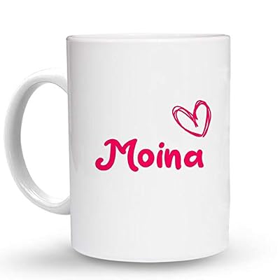 Makoroni - Moina Name - 11 Oz. Ceramic COFFEE MUG Coffee Drink Cup, DesZ58