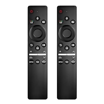 RIVIERA Pack of 2 Voice Universal Remote Replacement for All Samsung Smart QLED UHD TV Year 2015~2024 1-Year Warranty
