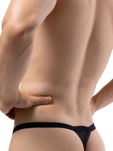iKingsky Men's High Stretch Pouch G-string Underwear Sexy String Thong Panties2