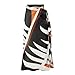 Women?s Swimsuit Cover Up Set: Ladies Sexy Spaghetti Straps Backless Abstract Swimwear with Sarong Wrap Skirt One Piece Bodysuit Summer Beach Swimming Costume Bikini Bathing Suit Brown L