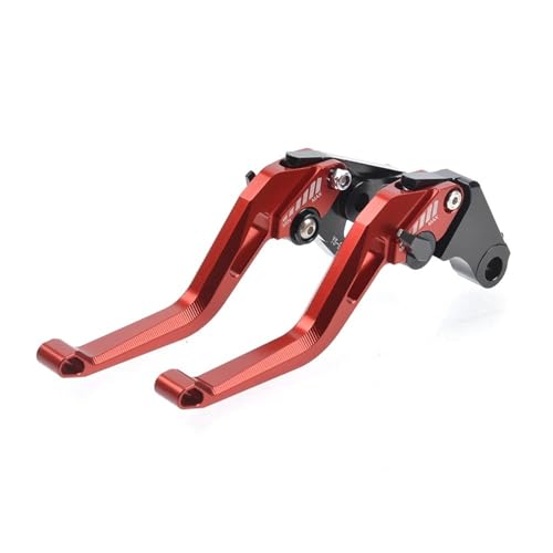 Leviers d'embrayage de frein moto réglables Z650 aluminium CNC rouge noir