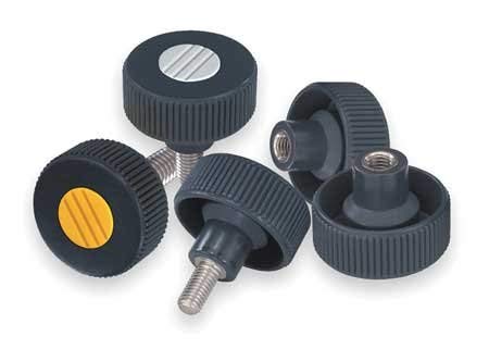 Knurled Wheel, M12, Int, SS, 1.61, 2.48