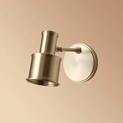 Lumière murale vintage tête cuivre base laiton E27 Edison - 4