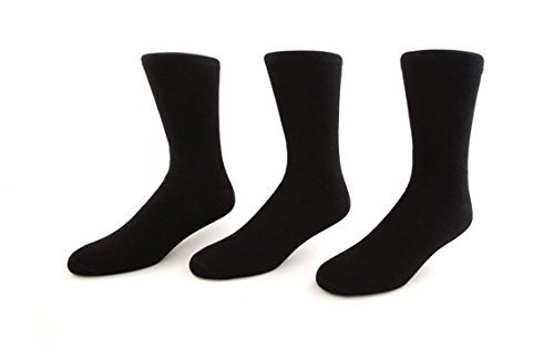 4 paires de CHAUSSETTES anti transpiration - CHARBON DE BOIS DE BAMBOU (39-42, NOIR)