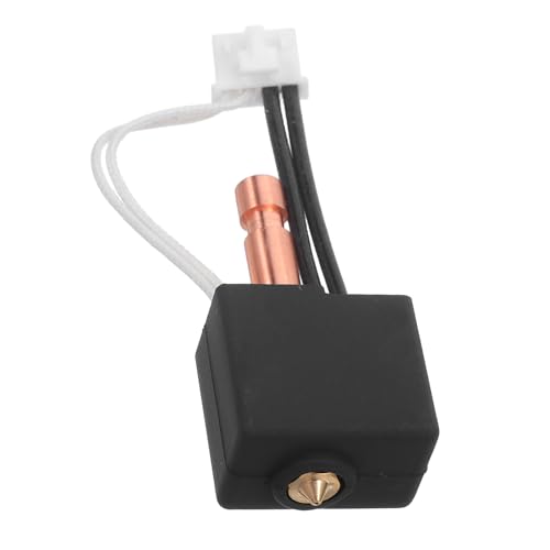 DECOMELODY Printer Hot End Assembly Printer Hotend Kit Replacement Nozzle Includes Nozzle Remover for Precise Extrusion 